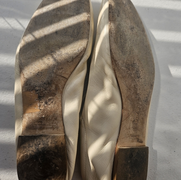 Aeyde Uma Leather Mary-Jane Flats Size EUR 38/USA 7.5 - Picture 4 of 5